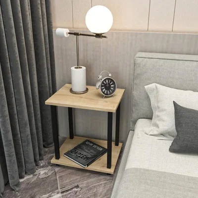 The Range Gurnee 22 - Coffee Table Industrial Table Modern Living Room Table - Sapphire Oak