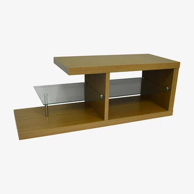 The Range HALO - Chunky TV Stand  Entertainment Unit  Coffee Table - Oak - Oak