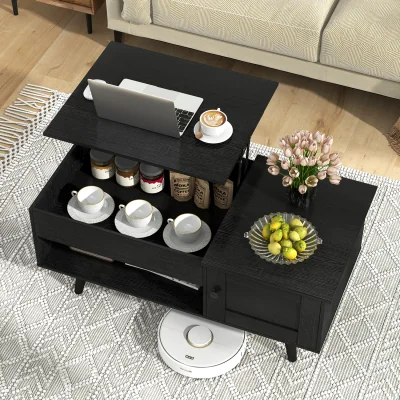 The Range Small Coffee Table with Hidden Storage