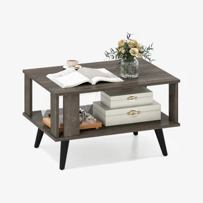 The Range Industrial Center Coffee Table - Grey