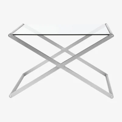 The Range Roma Square Coffee Table - Silver