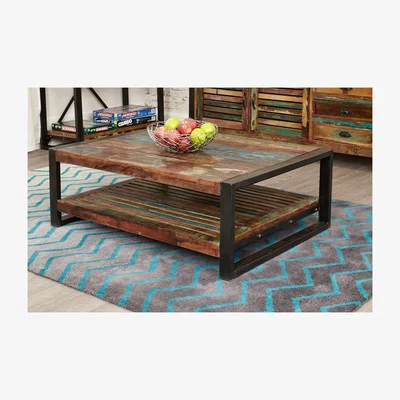 The Range Urban Chic Rectangular Coffee Table - Multiple colours in the timber
