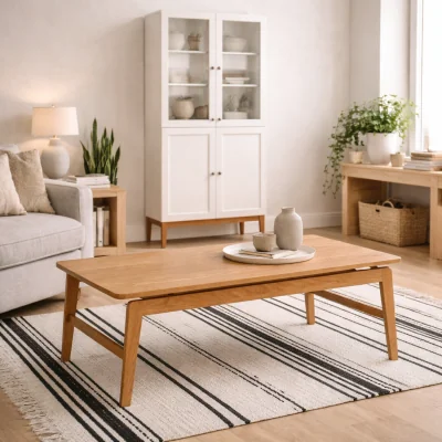 The Range Meadowrest Rectangular Coffee Table Natural - Natural