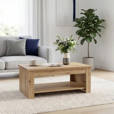 The Range Corona Rising Coffee Table in Artisan Oak - Artisan Oak