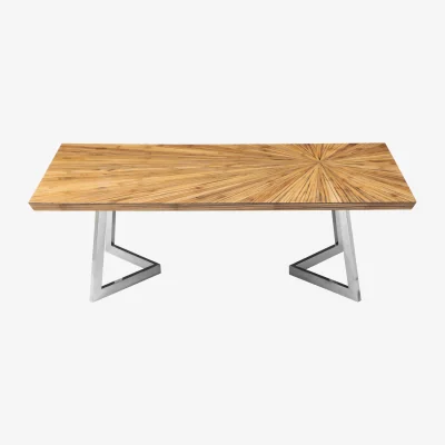 The Range Gabar Natural Bamboo Coffee Table - Natural