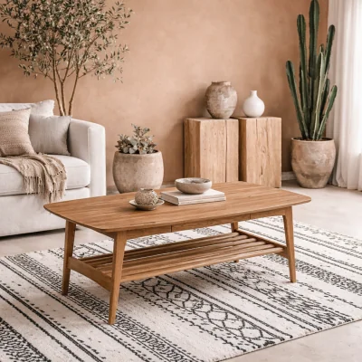 The Range Featherwood Coffee Table Natural - Natural