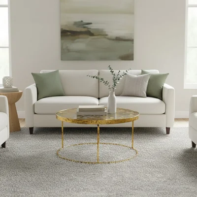 The Range Rabia Butterfly Coffee Table - Gold