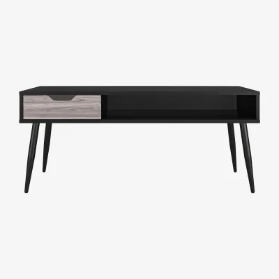 The Range Copley Coffee Table Black Oak - Black Oak