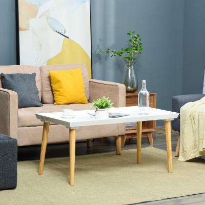The Range Modern Tray Top Coffee Table for Living Room - White