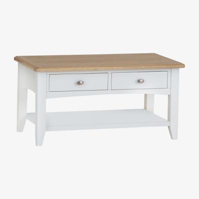 The Range Ashford Large Coffee Table - Pure White