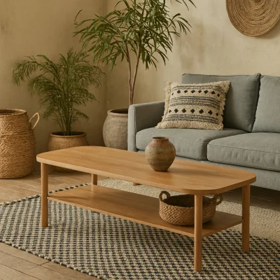 The Range Bermudas Coffee Table  Lasse Cha Pedersen Natural - Natural