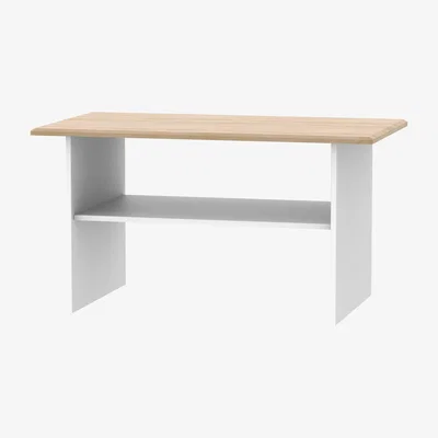 The Range Victoria Coffee Table - White Ash & Riviera Oak