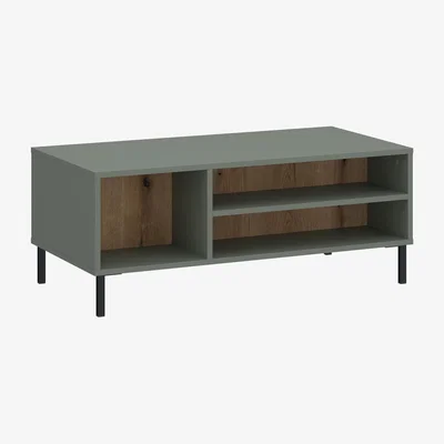 The Range Darwin Open Storage Coffee Table - Green