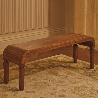 The Range Solid Wood Arcus Coffee Table - Brown