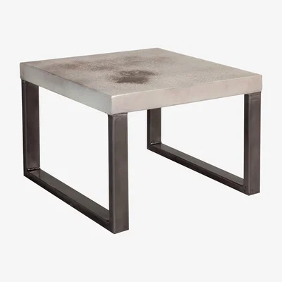 The Range Industrial Design with Distressed Finish Coffee Table White - Wood