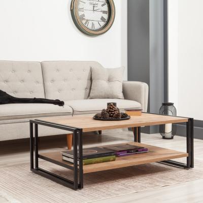 The Range Cosmo Rectus Coffee Table - Walnut