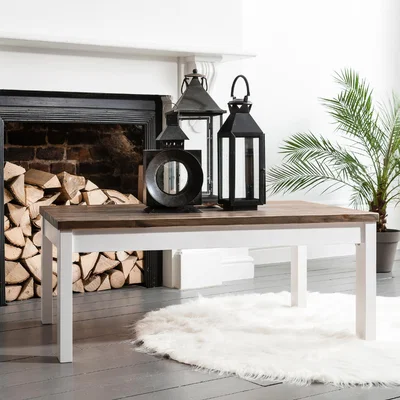 The Range Canterbury Large Coffee Table  - White