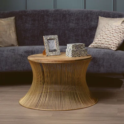 The Range Templar Coffee Table - Gold