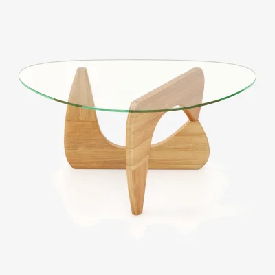 The Range Mid-Century Modern Center Table - Natural