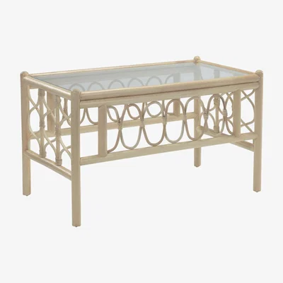 The Range Morley Cane Coffee Table Natural Wash - Natural