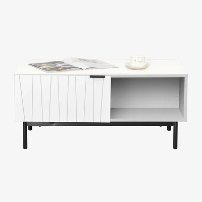 The Range Dakota Coffee Table  - White