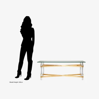 The Range Clarence Coffee Table - Gold