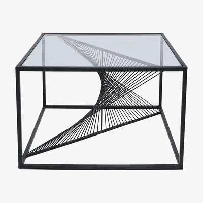The Range Metal Coffee Table for living room Furniture, centre table - Black