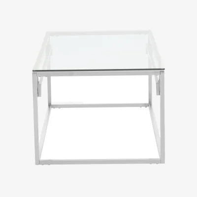 The Range Allure Silver Coffee Table - Silver