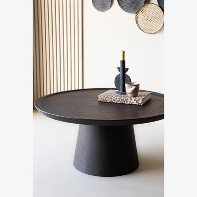 Rockett St George Mango Wood Coffee Table In Walnut