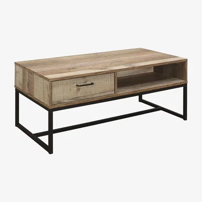 The Range Urban Rustic 1 Drawer Coffee Table