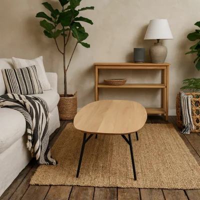 The Range Johannesburg Rectangular Coffee Table - Natural