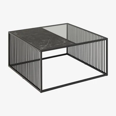 The Range Strington Square Coffee Table - Black