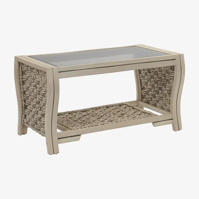 The Range Milan Cane Coffee Table - Yellow
