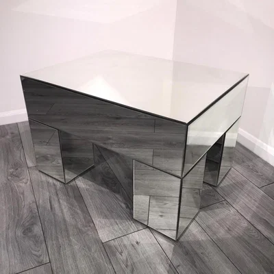The Range Hollywood Mirrored Coffee Table - Mirrored