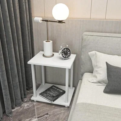 The Range Gurnee 25 - Coffee Table Industrial Table Modern Living Room Table - White
