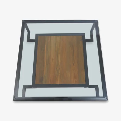 The Range Cibo Coffee Table with Shelf - Black