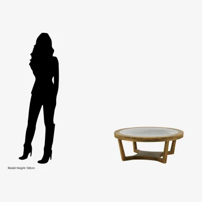 The Range Merdeka Coffee Table - Natural