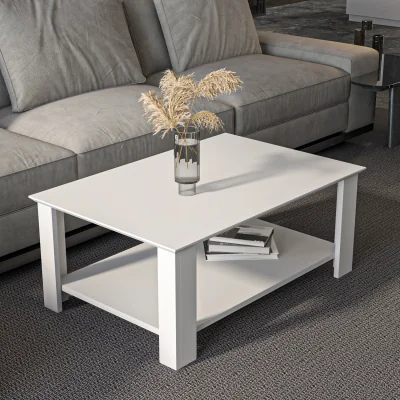 The Range Leroy Coffee Table - White