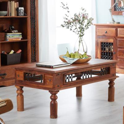 The Range Jali Sheesham Large Coffee Table - Wood