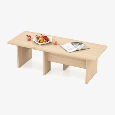 The Range Nesting Accent Tea Table - Natural