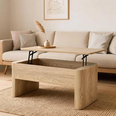 The Range Winthorpe Lift Up Coffee Table Oak - Oak effect
