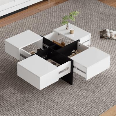 The Range Multifunctional Coffee Table - White