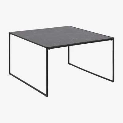 The Range Infinity Square Coffee Table - Matt Black