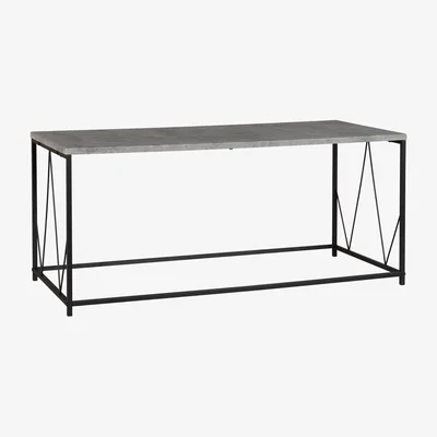 The Range Athens Rectangular Coffee Table - Concrete