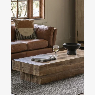 Rose & Grey Freya Lowdown Coffee Table - Natural