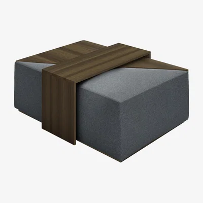 Sofa.com Astaire Modular Coffee Table Set Footstoolin Metropolitan Quartz