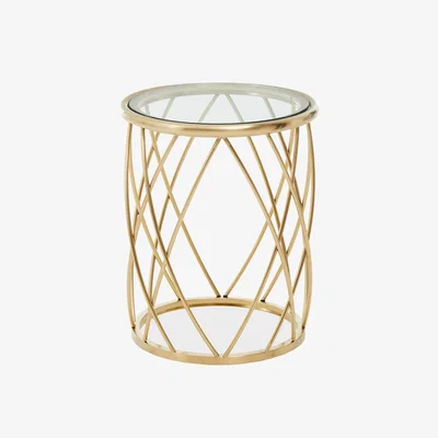 Sofa.com Bonnie Side Table in Gold - sofa.com