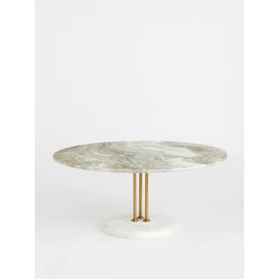 Soho Home Fleet Coffee Table, Brown Marble