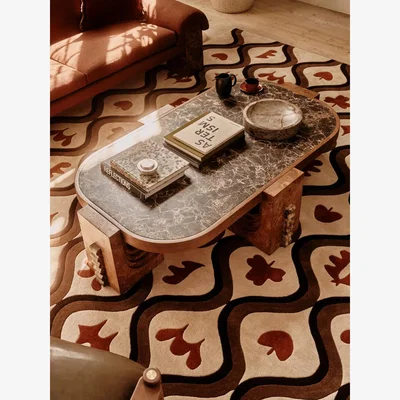 Soho Home Emmeline Coffee Table, Dark Emperador