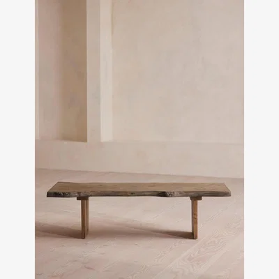 Soho Home Calne Coffee Table, Aged Oak, 140cm